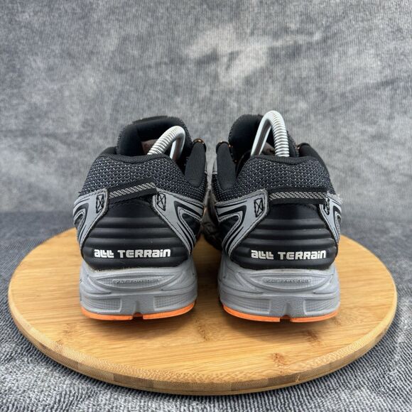 New Balance Mens 510 V3 Size 8.5 4E Shoes Black Orange Running Training Sneaker - Picture 4 of 9